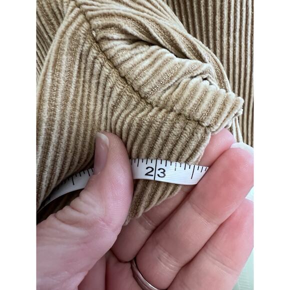Vintage Sport Coat Tan Corduroy Blazer Jacket 90s y2k Grunge 44R - Picture 6 of 7